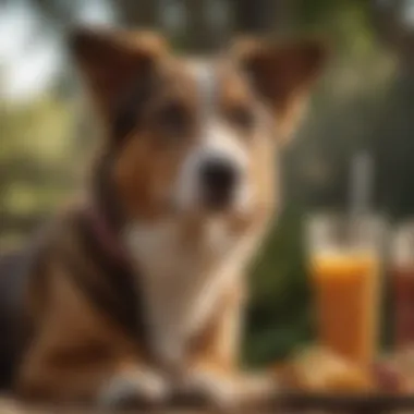 Healthy Dog with Aminavast Happy dog enjoying a healthy lifestyle supported by Aminavast
