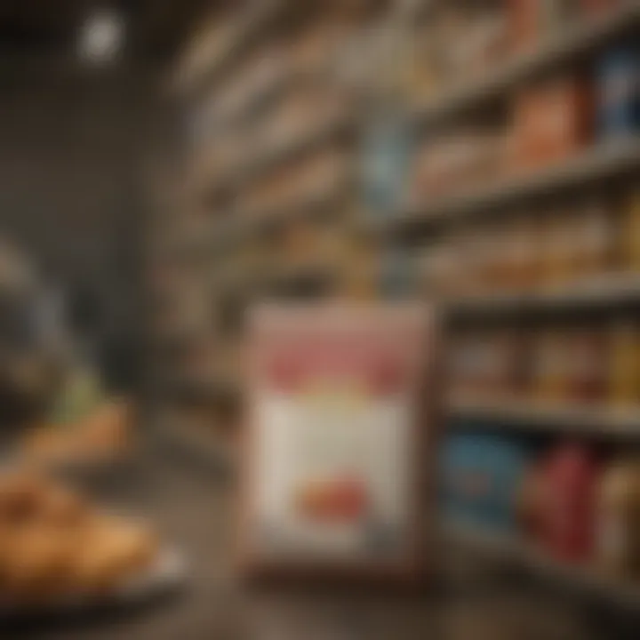 A graphic representation of the relationship between consumer behavior and food labels.