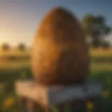 Beehive in a sunny Oklahoma field