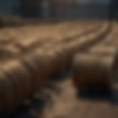 Cage wire rolls contributing to sustainable farming