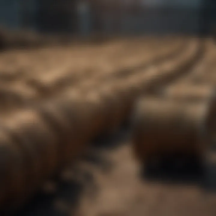 Cage wire rolls contributing to sustainable farming
