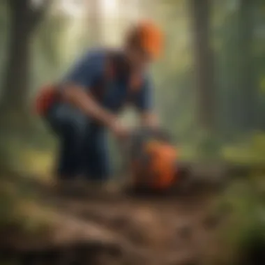 Essential Safety Protocols for Users Safety measures for using a chainsaw brush cutter