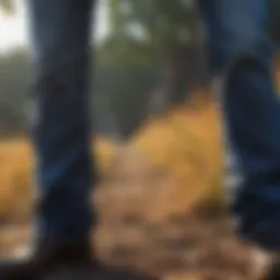 Historical significance of boot cut jeans