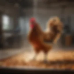 Innovative poultry drenching technique in action