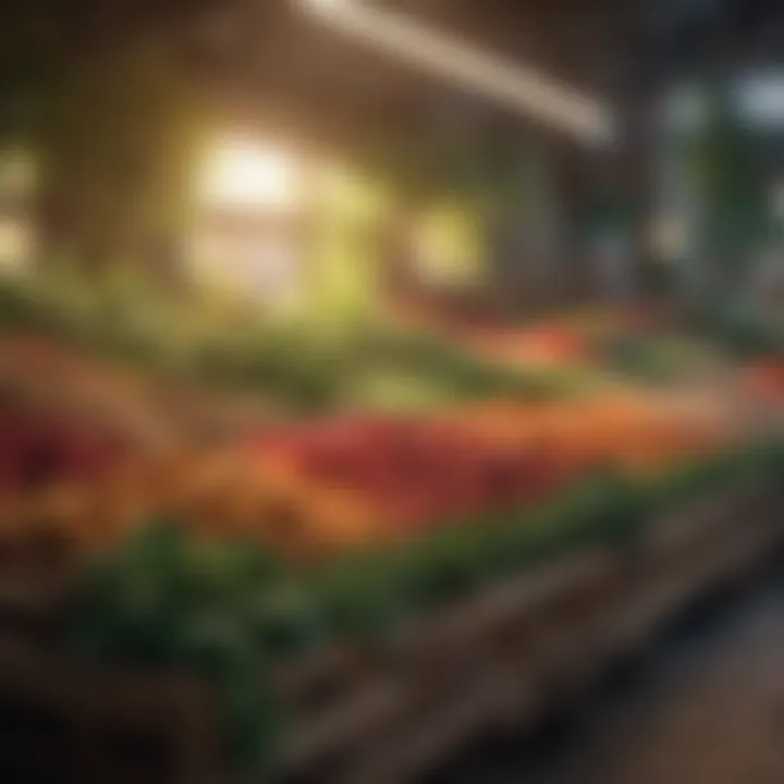 Detailed chart showing market analysis for horticulture