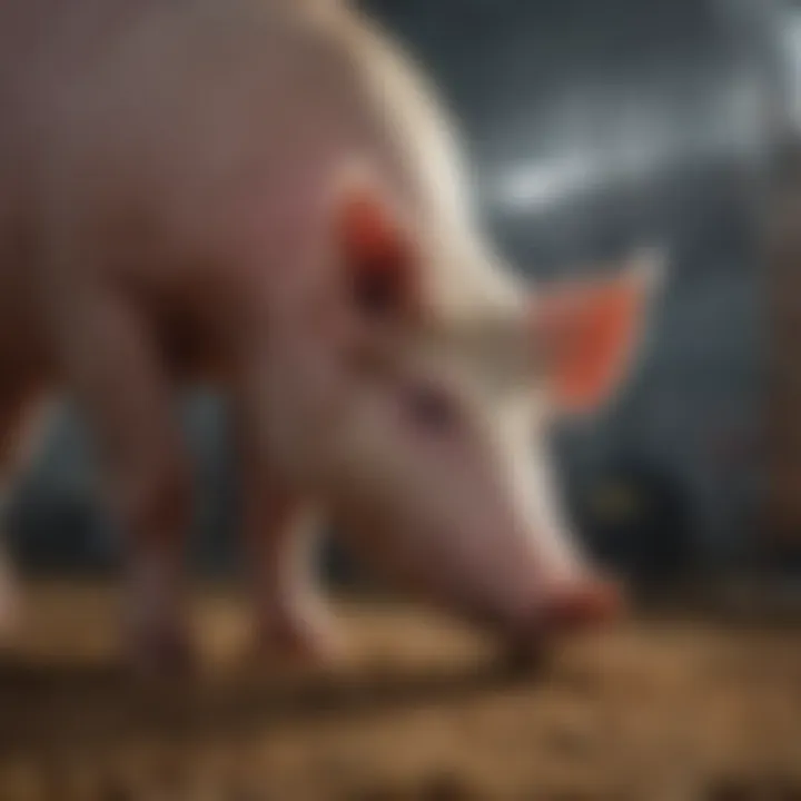 Efficient hog feeding operations with optimal parts