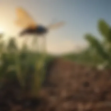 Understanding Insect Species in Agriculture Visual representation of various insect species impacting crops