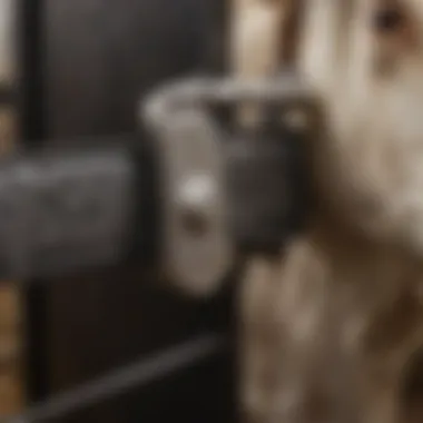 Innovative Latch Design Innovative cow gate latch design integrating smart technology