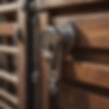 Types of Cow Gate Latches Illustration of various types of cow gate latches and their mechanisms