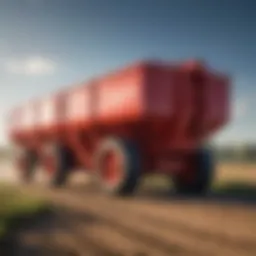 Innovative design of Farmco feeder wagon showcasing advanced technology