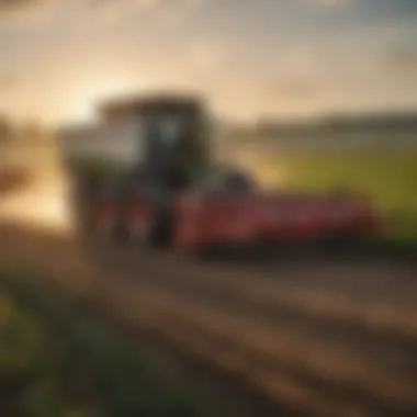 Sustainability in Modern Farming with Farmco Wagons Sustainable farming practices illustrated by the use of Farmco feeder wagons