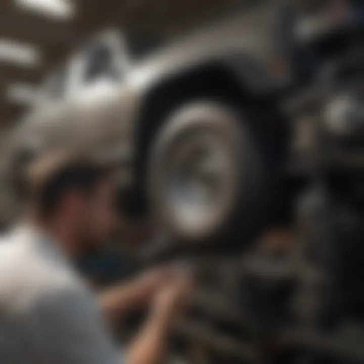 Vehicle maintenance using engine code finder