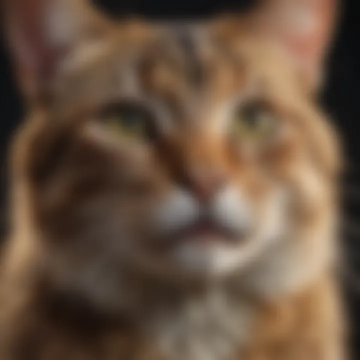 An infographic outlining heartworm disease statistics in cats and its impact.
