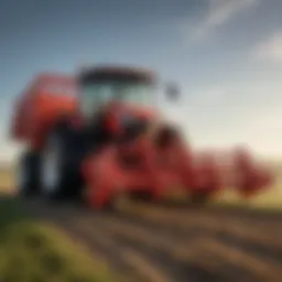 Durabilt hay rake showcasing its robust design