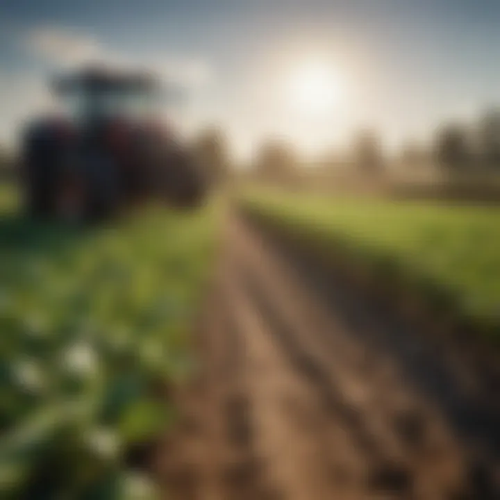 Eco-friendly farming practices being implemented