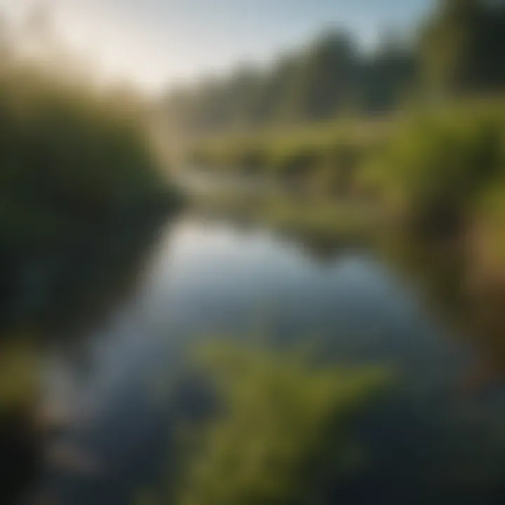 Natural methods for algae control using plants