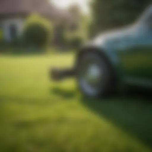 A lush green lawn showcasing successful restoration techniques