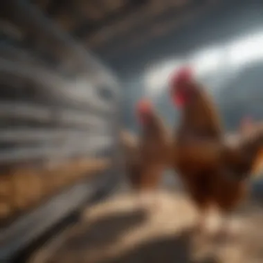 Maintenance of heating equipment in a poultry environment