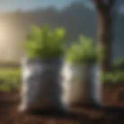 Innovative Exhale grow bag design showcasing breathability