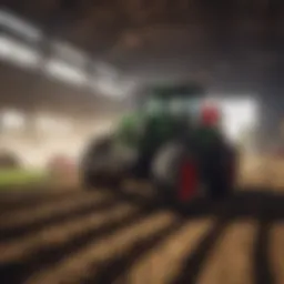 Innovative agricultural machinery in action