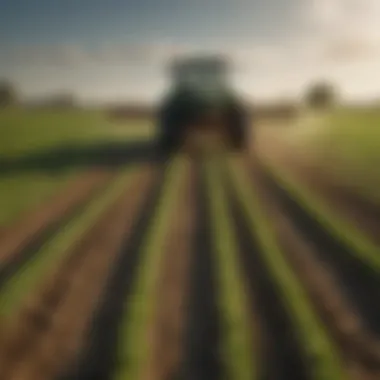 Field Application of Paraquat Field application of paraquat in agriculture