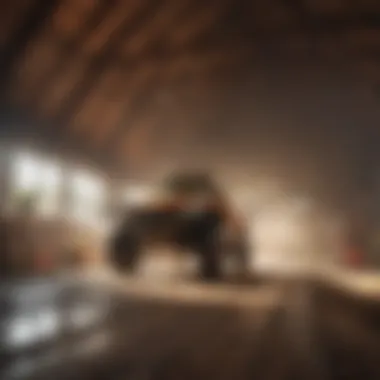 Advanced Technology in Fly Spraying Modern automatic fly sprayer in a barn setting