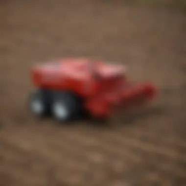 Various types of seed drills displayed for comparison