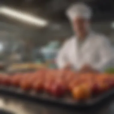 Technology in Food Safety Depiction of technology enhancing food safety measures