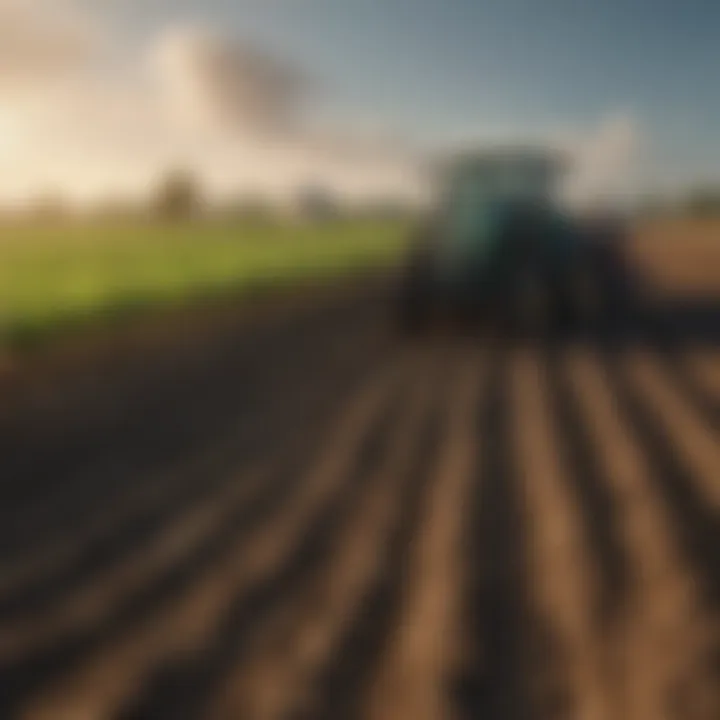 Visual representation of sustainable farming practices