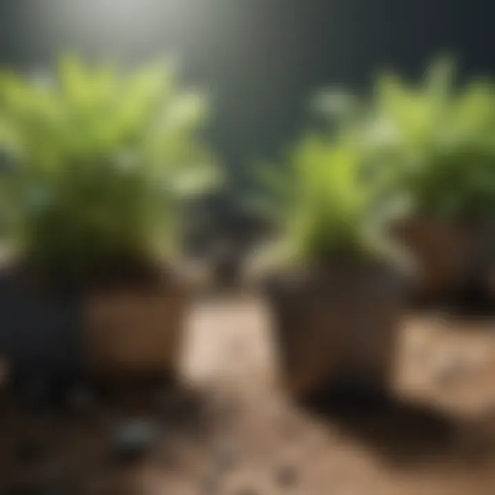 Comparison of Grodan macro plugs with traditional propagation methods