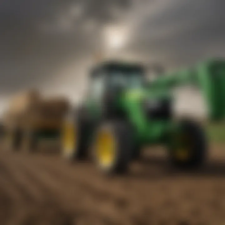 Local farmers utilizing John Deere equipment for sustainable practices