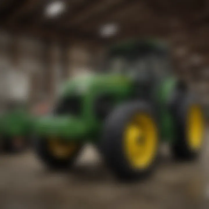 Technological advancements showcased at a John Deere dealership