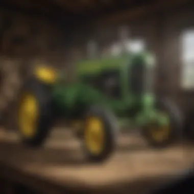 Historical Artifacts of John Deere Historical artifacts related to John Deere's legacy in San Marcos