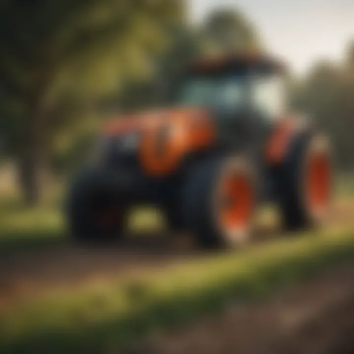 A financing brochure highlighting Kioti tractor package deals available in Tennessee