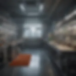 A modern lab environment showcasing advanced equipment