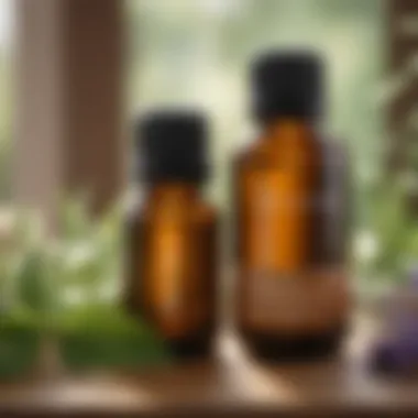 Essential Oil Composition Insights A detailed layout of essential oil composition, emphasizing natural ingredients.