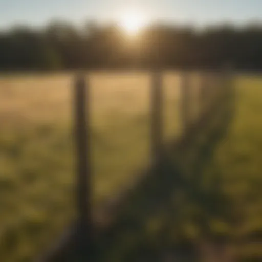 Innovative movable fencing solutions in a pasture setting