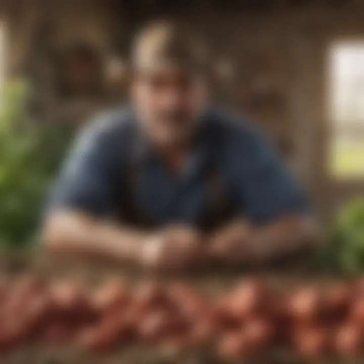 An infographic illustrating the types of farmer grants available.