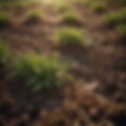 Close-up of precision planting plates showcasing design features.