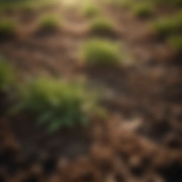 Close-up of precision planting plates showcasing design features.