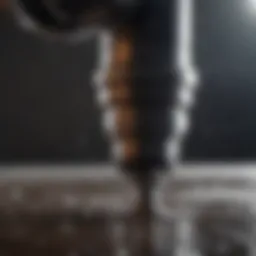 Innovative design of a rotating drain cleaning nozzle
