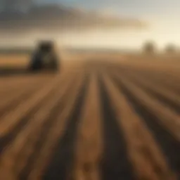 Vibrant fields ready for harvest showcasing agricultural abundance