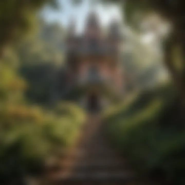 Historical landmark within Sintra National Park surrounded by vibrant foliage