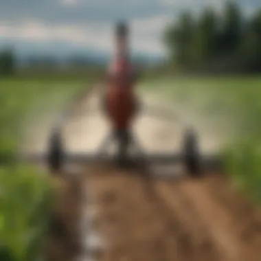 Impact of the sprinkler sled on crop yields and sustainability