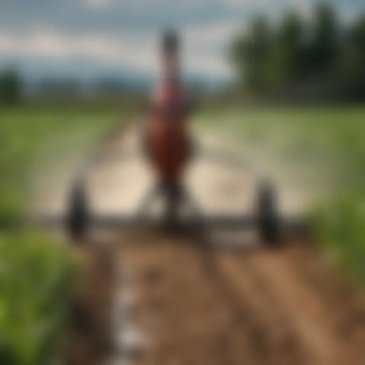 Impact of the sprinkler sled on crop yields and sustainability