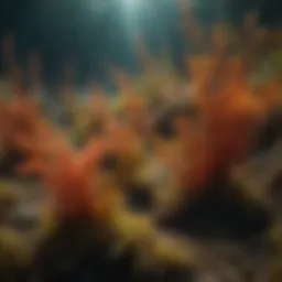 A vibrant underwater forest of seaweed showcasing biodiversity.