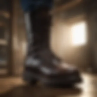 Proper fitting of Kensington shipping boots