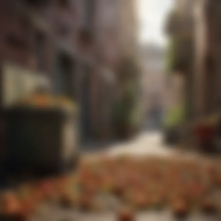 Creative solutions for reducing food waste in urban settings