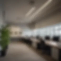 Overview of Greenstar Home Services office with eco-friendly decor