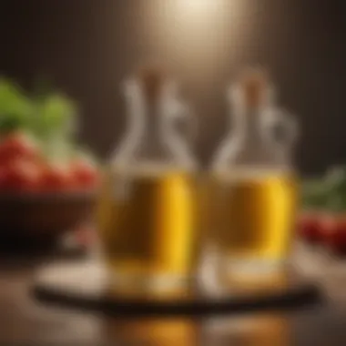 Infographic highlighting health benefits of vegetable oils